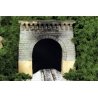 Single-Track Tunnel Portal -- Granite Gingerbread, HO, Monroe Models 131