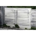 Retaining Wall -- Poured Concrete pkg(2), HO, Monroe Models 114