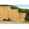 Bridge Abutment Wing Walls -- Sandstone pkg(2), HO, Monroe Models 166