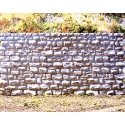 Random Stone Retaining Wall -- Large - 6-3/4 x 3-13/32′ 17.1 x 8.7cm, All Scales, Chooch Enterprises 8304