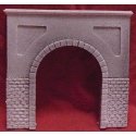 Tunnel Portal - Single Track -- Cut Stone - 4-3/4 x 5′ 11.5 x 12.5cm, HO, Pre-Size Model Specialities 105