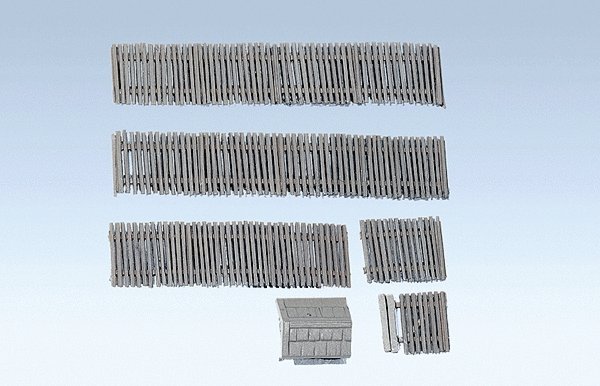 Slat Fencing, Era I -- 13-3/4′ 35cm Total Length, N, Faller Gmbh 272403