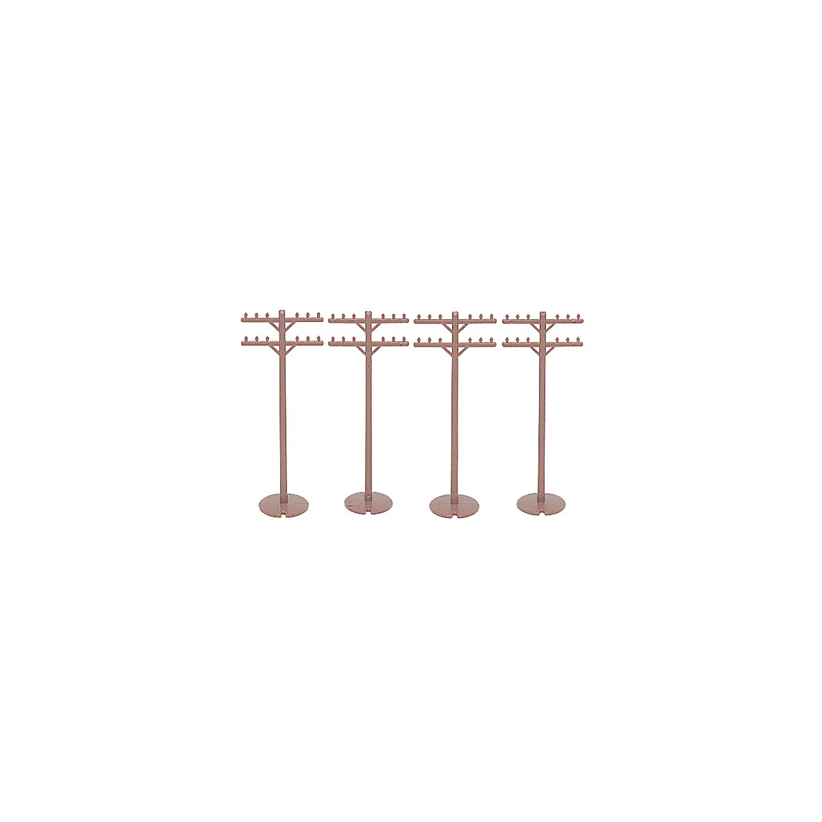 Telephone Poles pkg(12), HO, Bachmann Industries 42102