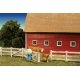 Barn Yard Fence -- Total Scale: 339′ 103m, N, Monroe Models 9310