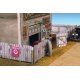 Junk Yard Fence - Laser-Cut Kit -- Unpainted, HO, Monroe Models 2309