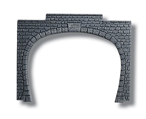 Double Track Tunnel Portal -- Cut Stone - Tan, HO, Noch Gmbh & Co 60020