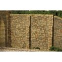 Retaining Wall -- Random Stone pkg(2), N, Monroe Models 208