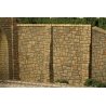 Retaining Wall -- Random Stone pkg(2), N, Monroe Models 208