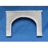 Double Track Tunnel Portal -- Random Stone - 2-3/4 x 3-3/4′ 6.9 x 9.4cm, N, Pre-Size Model Specialities 204