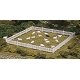 Picket Fence & Gate - 6′ 18.3m -- White, HO, Atlas Model Railroad Co. 776