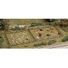 Rustic Fence & Gate - 6′ 18.3m -- Brown, HO, Atlas Model Railroad Co. 777