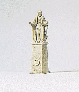 Individual Figure - Scenery -- Standing Statue, HO, Preiser Kg 29054