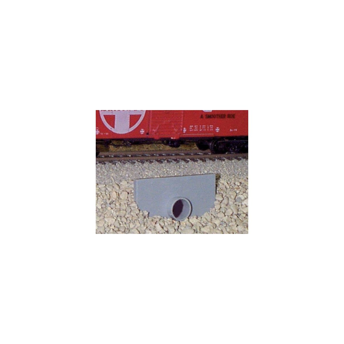 Concrete Culvert -- 2 x 1′ (5 x 2.5cm), HO, Pikestuff 2