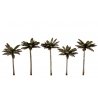Small Palm Trees - Woodland Classics(TM) Ready Made Trees(TM) -- 3 to 3-3/4′ 7.6 to 9.5, All Scales, Woodland Scenics 3597