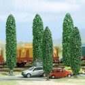Silver Poplar Trees -- 2-15/16 - 3-3/4′ 7.5 - 9.5cm Tall pkg(2), All Scales, Busch Gmbh & Co Kg 6228