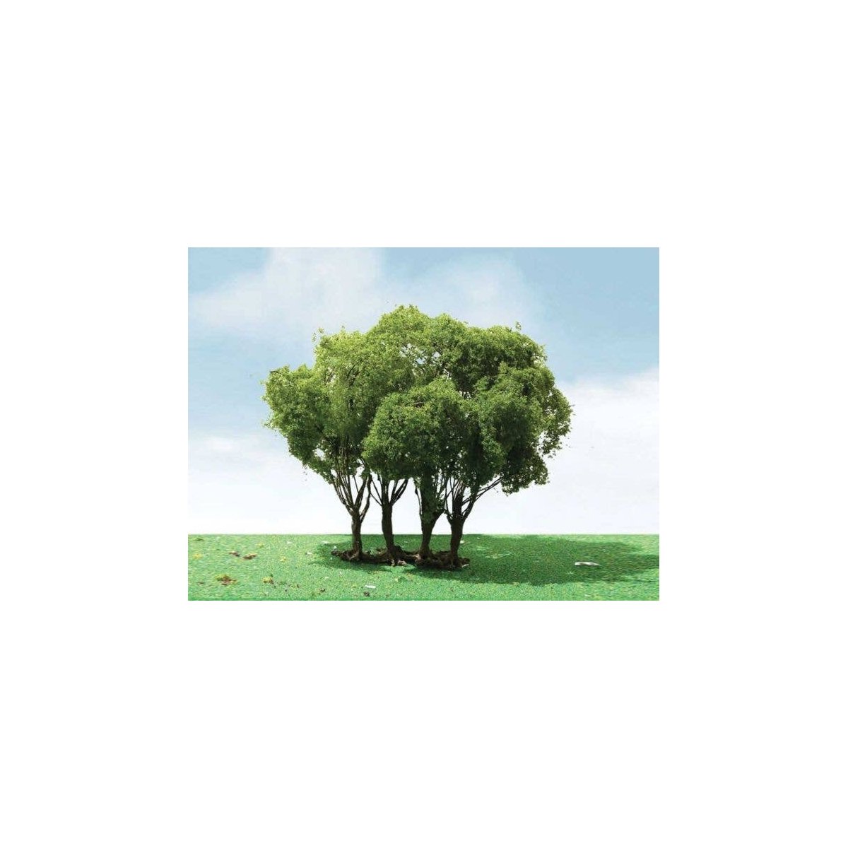 Privet Trees -- 1-3/4 - 2′ 4.4 - 5.1cm Tall pkg(3), All Scales, JTT Miniature Tree 92203