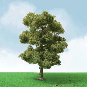 European Plane Trees - Pro Elite -- 2 - 2-1/4′ 5.1 - 5.7cm pkg(3), N, JTT Miniature Tree 92207