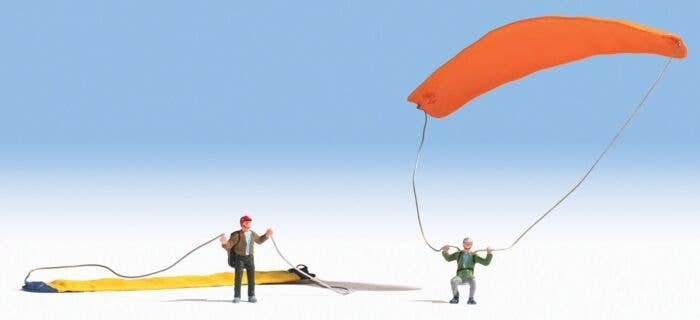 Paragliders w/Paragliders -- pkg(2), HO, Noch Gmbh & Co 15886