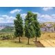 Poplar Trees -- 5-1/8′ 13cm Tall pkg(3), All Scales, Faller Gmbh 181576