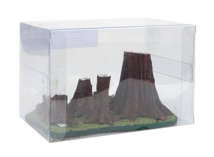 Trunk Stumps -- 2 - 3′ 5.1 - 7.6cm Tall pkg(5), All Scales, Grand Central Scenery TS1