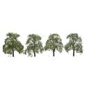 Professional Series Ash Trees -- 2′ 5.1cm Tall pkg(4), N, JTT Miniature Tree 94423