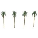 Professional Series Palm Trees -- 3′ 7.6cm Tall pkg(4), N, JTT Miniature Tree 94238