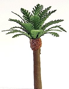Professional Series Phoenix Palm Trees -- 2′ 5.1cm Tall pkg(4), N, JTT Miniature Tree 94353