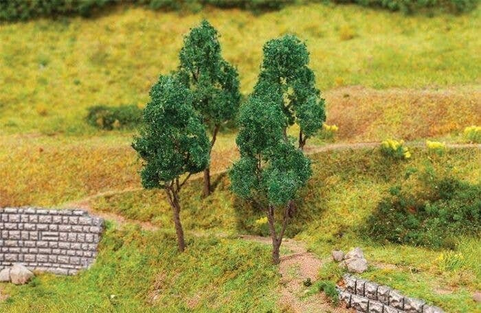 Beech Trees -- pkg(4), All Scales, Faller Gmbh 181377