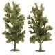 Beech Trees pkg (2) -- 115mm, HO, Busch Gmbh & Co Kg 6949