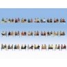 Sitting Passengers Mega Set -- pkg(60), HO, Noch Gmbh & Co 16072