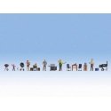 Barbecue Party with Accessories -- 4 Figures, Various Grills, Tables, Chairs, HO, Noch Gmbh & Co 16200