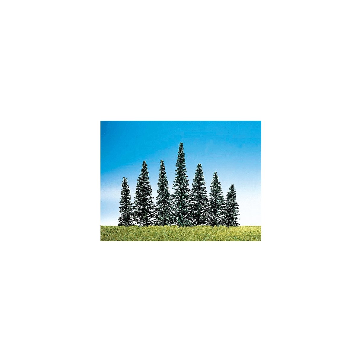 Fir Trees -- Assorted pkg(50), All Scales, Faller Gmbh 181464