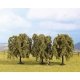 Multi-Tree Packs -- Weeping Willow 3-1/8′ 8cm pkg(3), HO, Noch Gmbh & Co 25130