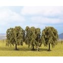 Multi-Tree Packs -- Weeping Willow 3-1/8′ 8cm pkg(3), HO, Noch Gmbh & Co 25130