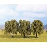Multi-Tree Packs -- Weeping Willow 3-1/8′ 8cm pkg(3), HO, Noch Gmbh & Co 25130