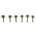 Professional Series Phoenix Palm Trees -- 1-1/2′ 3.8cm Tall pkg(6), Z, JTT Miniature Tree 94352