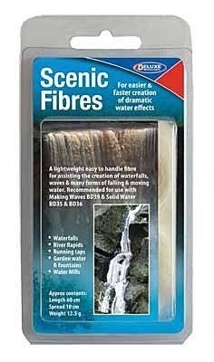 Scenic Fibers -- Moving Water Effects, All Scales, Deluxe Materials Ltd BD28