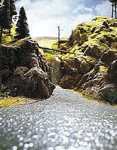 Water Foil/Paper -- 18 x 14′ 45 x 35cm, All Scales, Busch Gmbh & Co Kg 7180