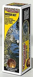 ReadyGrass(TM) Mat Accessories -- Water Kit, All Scales, Woodland Scenics 5153