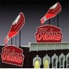 Heinz Ketchup Sign -- 3-29/32 x 3-29/32′ Suitable for HO & O Scales, All Scales, Micro Structures 1081