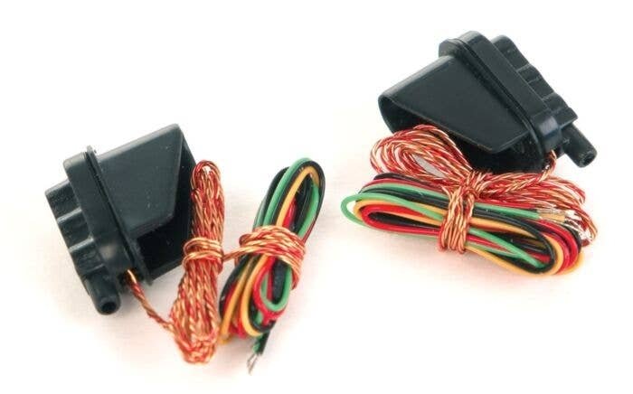 Modern Hooded Signal Head Only - All Scales Signal System -- 1 Pair, HO, Atlas Model Railroad Co. 70000101