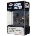 All Scales Signal System -- Double-Head Type G Signal, N, Atlas Model Railroad Co. 70000103