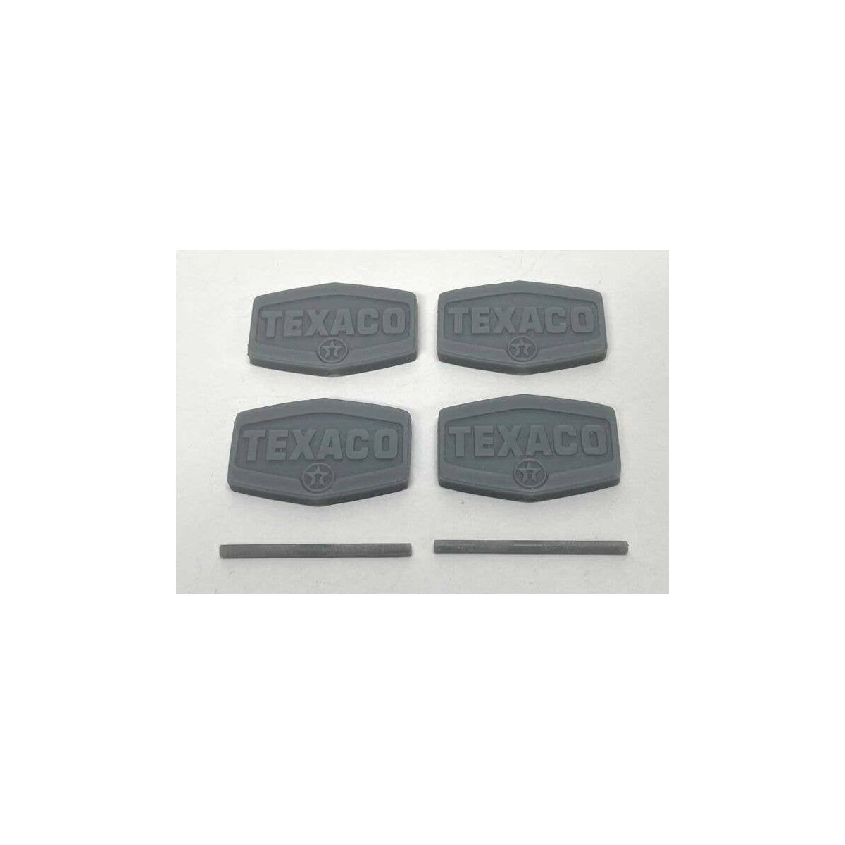 Texaco Gas Station Signs - 3-D Printed Kit -- Unpainted 2 Sets, N, Phoenix Precision Models 30651