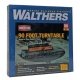 90` Turntable -- Kit - Pit Diameter: 13-3/16` 33cm Bridge Holds Loco Up To 12-3/8` 30.9c, HO, Walthers Cornerstone 3171