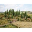 Tall Spruce Trees -- 6-5/16 - 7-1/2′ 16-19cm Tall pkg(10), ALL, Noch Gmbh & Co 26827