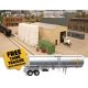 Corn Syrup Transfer - Transload Facility -- Kit with Free SceneMaster Tank Trailer, HO, Walthers Cornerstone B4181