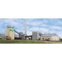 Valley Cement Plant -- Kit - Overall Complex Measures: 40-1/2 x 23-1/4 x 11.5′ 102.8 x 59 x, HO, Walthers Cornerstone 3098