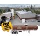 Chocolate Factory -- Kit with Free SceneMaster Tank Trailer, HO, Walthers Cornerstone B4166
