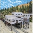 Diamond Coal Corporation -- Kit - 19-3/8 x 13-3/16 x 7-1/2′ 49.2 x 33.4 x 19cm, HO, Walthers Cornerstone 4046