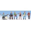 Recreation & Sports -- Rock`n`Roll Band pkg(6), N, Noch Gmbh & Co 36839